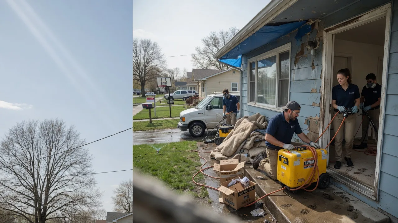 Basement Flood Cleanup in Colfax, IA near me
